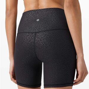 lululemon athletica high rise align short